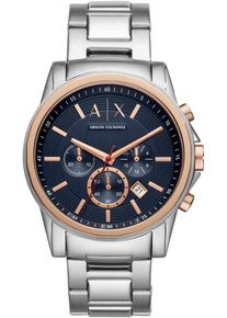 Armani Exchange, Herren Chronograph 'AX2516', Nachtblau / Gold / Silber