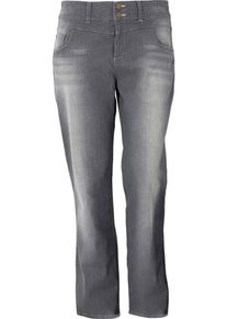 sheego Denim, Damen Jeans 'Die Bootcut', Grey Denim