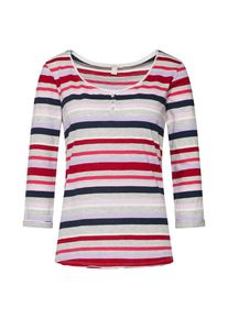 Esprit, Damen Shirt, Blau / Grau / Pink