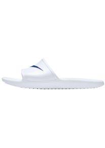 Nike Sportswear, Herren Badesandale 'Kawa Shower Slide', Blau / Wei&szlig;
