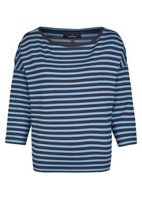 Daniel Hechter, Damen Shirt, Rauchblau / Schwarz
