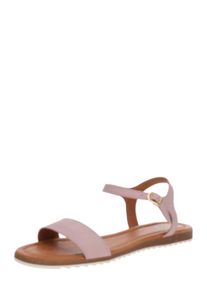Apple of Eden, Damen Ledersandale 'Lara', Beige / Rosa