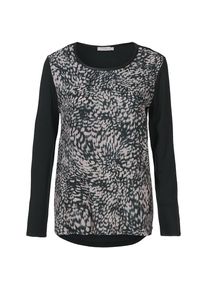 Fransa, Damen Langarmshirt, Grau