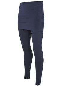 YOGISTAR.COM, Damen Yogi-leggings Mit Umschlagbund, Navy - Yogistar By Asquith, Nachtblau