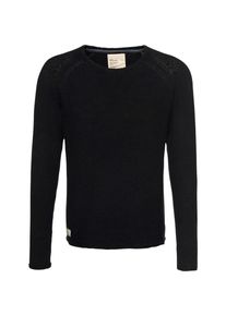 Revolution, Herren Strickpullover, Schwarz