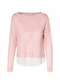 Only, Damen Pullover 'onlROSANA SHEN', Rosa / Weiß
