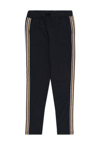 name it, Mädchen Stoffhose 'NKFIRIDA', Dunkelblau / Weiß
