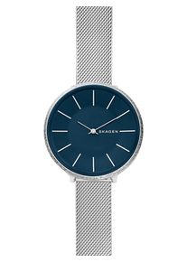 Skagen, Damen Uhr, Blue Denim / Silber