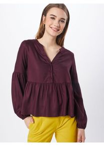 Véro Moda VERO MODA, Damen Bluse 'VMCHARLIE L/S TOP', Weinrot