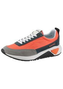 Diesel, Herren Sneaker 'S-KB low lace', Azur / Anthrazit / Rauchgrau / Lachs