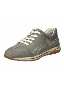 Gabor, Damen Schn&uuml;rschuhe, Dunkelgrau / Wei&szlig;