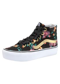 Vans, Damen Sneaker 'SK8-Hi Platform 2.0', Gold / Mischfarben / Schwarz / Wei&szlig;