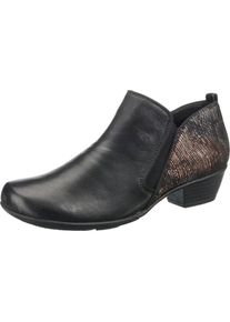 Remonte, Damen Stiefeletten, Goldgelb / Schwarz