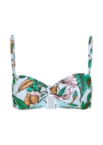 EDITED, Damen Bikini Top 'Anissa', Blau / Grün / Pink