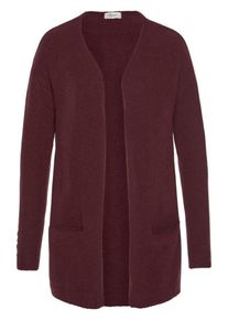 Boysen's BOYSEN'S, Damen Strickjacke, Weinrot