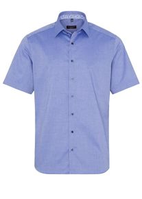 Eterna, Herren Hemd, Royalblau / Weiß