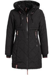 Khujo, Damen Parka 'NAHLA', Pastellrot / Schwarz