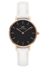 Daniel Wellington, Damen Uhr 'Petite 28 Bondi DW00100285', Rosegold / Schwarz / Weiß
