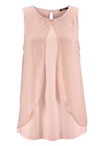 Vivance, Damen Blusentop, Pfirsich / Rosa