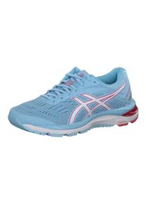 asics, Damen Laufschuhe, Hellblau / Pink / Weiß