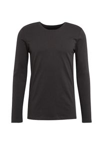 Tom Tailor Denim, Herren Langarmshirt, Schwarz