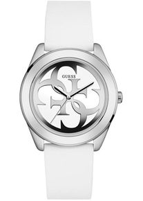 Guess, Damen uarzuhr, Silber / Wei&szlig;