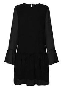 Pieces, Damen Kleid, Schwarz