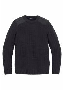 Buffalo, Strickpullover, Schwarz