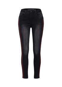 Gang, Damen Jeans 'INA - mara black CROPPED', Black Denim