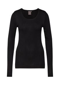 Ichi, Damen Pullover 'MAFA O LS', Schwarz