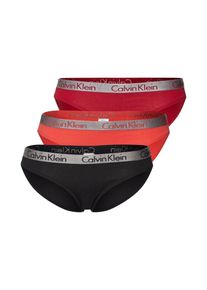 Calvin Klein Underwear, Damen Slip 'BIKINI', Orange / Rot / Schwarz