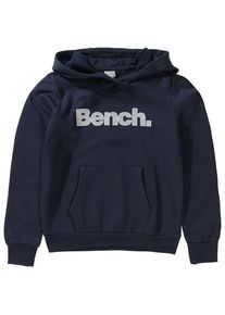 Bench, M&auml;dchen Pullover mit Kapuze f&uuml;r M&auml;dchen, Ultramarinblau / Hellgrau