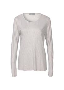 In Linea, Damen Langarmshirt, Grau
