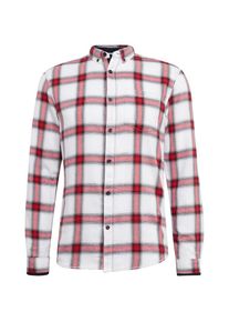 Tom Tailor Denim, Herren Hemd, Rot / Schwarz / Weiß