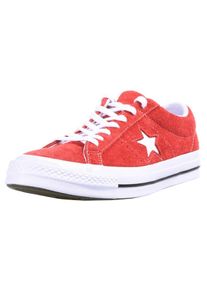 Converse, Herren Sneaker 'One Star OX', Hellrot / Wei&szlig;