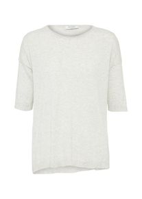 Pieces, Damen Halbarm-Pullover 'PCIRMA', Graumeliert