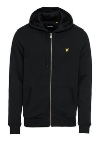 Lyle & Scott Lyle & Scott, Herren Sweatjacke 'Zip Through Hoodie', Schwarz