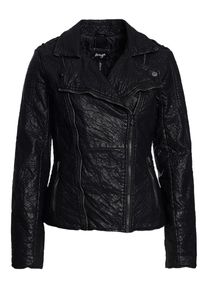 Maze, Damen Kunst-Lederjacke 'Angely', Schwarz