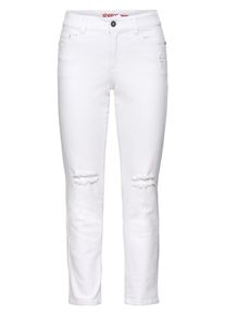 sheego Denim, Damen Stretch-Jeans, Weiß