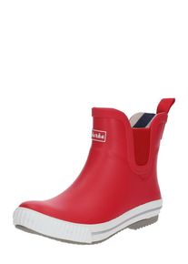 Derbe, Damen Gummistiefelette 'Wattpuuschen', Kirschrot