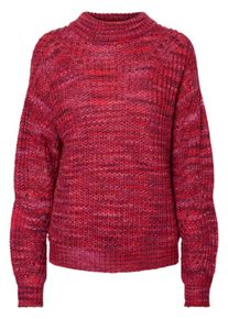 Pieces, Damen Pullover, Rosegold / Neonlila / Neonpink / Pastellrot / Hellrot
