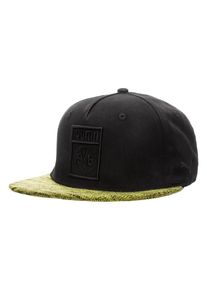Puma, Damen 'Borussia Dortmund Flatbrim' Cap, Khaki / Schwarz
