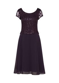 Vera Mont, Damen Kleid, Dunkellila