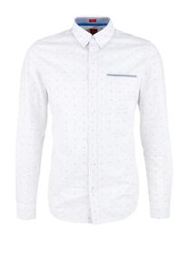 s.Oliver RED LABEL, Herren Hemd, Blau / Weiß