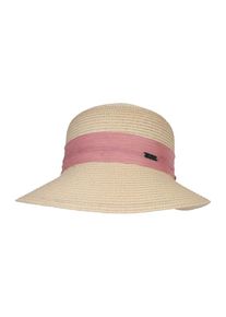 Chillouts, Damen Panama Strohglocke 'Lafayette', Beige / Altrosa