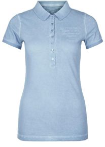 Better Rich, Damen Poloshirt 'Polo paillette', Hellblau