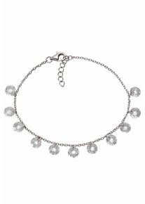 Firetti, Damen Silberarmband, Silber / Weiß