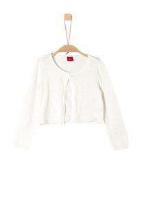 s.Oliver Junior, M&auml;dchen Strickjacke, Wei&szlig;