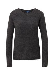 Tom Tailor, Damen Strickpullover, Dunkelgrau