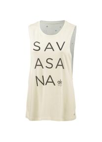 Alo Yoga, Damen Tanktop 'Tidal', Perlwei&szlig;
